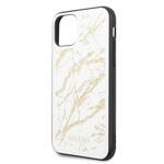 GUESS GUHCN65MGGWH IPHONE 11 PRO MAX BIAŁY/WHITE HARD CASE GLITTER MARBLE GLASS