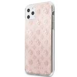 GUESS GUHCN65TPERG IPHONE 11 PRO MAX RÓŻOWY/PINK HARD CASE 4G PEONY GLITTER