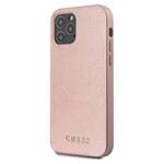 GUESS GUHCP12LIGLRG IPHONE 12 PRO MAX 6,7" RÓŻOWO-ZŁOTY/ROSE GOLD HARDCASE IRIDESCENT