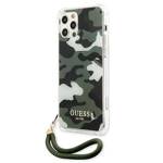 GUESS GUHCP12LKSARKA IPHONE 12 PRO MAX 6,7" ZIELONY/KHAKI HARDCASE CAMO COLLECTION