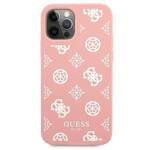 GUESS GUHCP12LLSPEWPI IPHONE 12 PRO MAX 6,7" RÓŻOWY/PINK HARD CASE PEONY COLLECTION