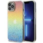 GUESS GUHCP12MHDECMI IPHONE 12/12 PRO 6.1" WIELOKOLOROWY HARDCASE IML FACETED MIRROR DISCO IRIDESCENT