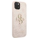 GUESS GUHCP13M4GMGPI IPHONE 13 / 14 / 15 6.1" RÓŻOWY/PINK HARDCASE 4G BIG METAL LOGO