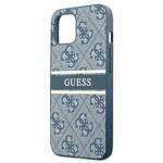 GUESS GUHCP13S4GDBL 13 MINI 5,4" NIEBIESKI/BLUE HARDCASE 4G STRIPE