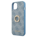 GUESS GUHCP13S4GMRBL IPHONE 13 MINI 5,4" NIEBIESKI/BLUE HARDCASE 4G WITH RING STAND