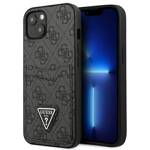 GUESS GUHCP13SP4TPK IPHONE 13 MINI 5,4" CZARNY/BLACK HARDCASE 4G TRIANGLE LOGO CARDSLOT