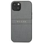 GUESS GUHCP13SPSASBGR IPHONE 13 MINI 5,4" SZARY/GREY SAFFIANO STRAP