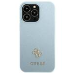 GUESS GUHCP13XPS4MB IPHONE 13 PRO MAX 6,7" NIEBIESKI/BLUE HARDCASE SAFFIANO 4G SMALL METAL LOGO