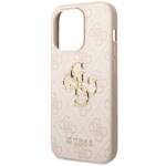 GUESS GUHCP14L4GMGPI IPHONE 14 PRO 6,1" RÓŻOWY/PINK HARDCASE 4G BIG METAL LOGO