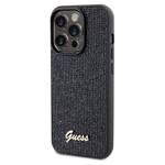 GUESS GUHCP14LPMSDGSK IPHONE 14 PRO 6.1" CZARNY/BLACK HARDCASE DISCO METAL SCRIPT