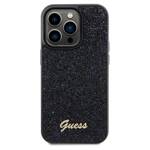 GUESS GUHCP14LPMSDGSK IPHONE 14 PRO 6.1" CZARNY/BLACK HARDCASE DISCO METAL SCRIPT