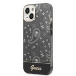 GUESS GUHCP14MHGBNHK IPHONE 14 PLUS / 15 PLUS 6.7" CZARNY/BLACK HARDCASE BANDANA PAISLEY