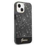 GUESS GUHCP14MHGBNHK IPHONE 14 PLUS / 15 PLUS 6.7" CZARNY/BLACK HARDCASE BANDANA PAISLEY