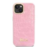 GUESS GUHCP14MHGCRHP IPHONE 14 PLUS / 15 PLUS 6.7" RÓŻOWY/PINK HARDCASE CROCO COLLECTION