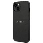 GUESS GUHCP14MPSASBBK IPHONE 14 PLUS / 15 PLUS 6.7" CZARNY/BLACK SAFFIANO STRAP