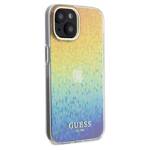 GUESS GUHCP14SHDECMI IPHONE 14 / 15 / 13 6.1" WIELOKOLOROWY HARDCASE IML FACETED MIRROR DISCO IRIDESCENT