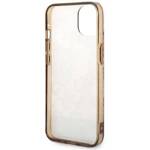 GUESS GUHCP14SHGPLHC IPHONE 14 / 15 / 13 6.1" OCHRE HARDCASE PORCELAIN COLLECTION