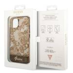 GUESS GUHCP14SHGPLHC IPHONE 14 / 15 / 13 6.1" OCHRE HARDCASE PORCELAIN COLLECTION