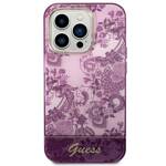 GUESS GUHCP14XHGPLHF IPHONE 14 PRO MAX 6,7" FUKSJA/FUSCHIA HARDCASE PORCELAIN COLLECTION