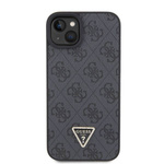 GUESS GUHCP15MP4TDSCPK IPHONE 15 PLUS / 14 PLUS 6.7" CZARNY/BLACK HARDCASE CROSSBODY 4G METAL LOGO