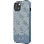 GUESS GUHCP15SG4GLBL IPHONE 15 / 14 / 13 6.1" NIEBIESKI/BLUE HARDCASE 4G STRIPE COLLECTION