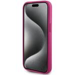 GUESS GUHCP15SPS4DGPP IPHONE 15 / 14 / 13 6.1" RÓŻOWY/PINK HARDCASE STRASS METAL LOGO