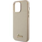 GUESS GUHCP15XPGMCSD IPHONE 15 PRO MAX 6.7" ZŁOTY/LIGHT GOLD HARDCASE GLITTER GLOSSY SCRIPT