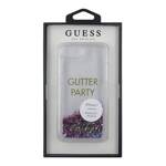 GUESS GUHCP7GLUQPU IPHONE 6/7/8 /SE 2020 / SE 2022 FIOLETOWY/PURPLE HARD CASE LIQUID GLITTER PARTY