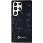 GUESS GUHCS23LPCUMAK S23 ULTRA S918 CZARNY/BLACK HARDCASE MARBLE