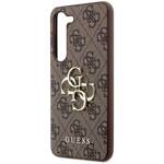 GUESS GUHCS23M4GMGBR S23+ S916 BRĄZOWY/BROWN HARDCASE 4G BIG METAL LOGO