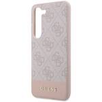 GUESS GUHCS23MG4GLPI S23+ S916 RÓŻOWY/PINK HARD CASE 4G STRIPE COLLECTION