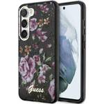 GUESS GUHCS23SHCFWSK S23 S911 CZARNY/BLACK HARDCASE FLOWER COLLECTION