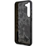 GUESS GUHCS23SHCFWSK S23 S911 CZARNY/BLACK HARDCASE FLOWER COLLECTION