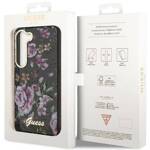 GUESS GUHCS23SHCFWSK S23 S911 CZARNY/BLACK HARDCASE FLOWER COLLECTION