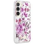 GUESS GUHCS23SHCFWST S23 S911 BIAŁY/WHITE HARDCASE FLOWER COLLECTION