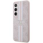 GUESS GUHCS23SP4RPSP S23 S911 RÓŻOWY/PINK HARDCASE 4G PRINTED STRIPE