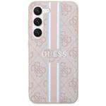 GUESS GUHCS23SP4RPSP S23 S911 RÓŻOWY/PINK HARDCASE 4G PRINTED STRIPE