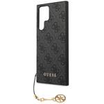 GUESS GUHCS24LGF4GGR S24 ULTRA S928 CZARNY/BLACK HARDCASE 4G CHARMS COLLECTION