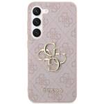 GUESS GUHCS24M4GMGPI S24+ S926 RÓŻOWY/PINK HARDCASE 4G BIG METAL LOGO