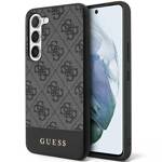 GUESS GUHCS24MG4GLGR S24+ S926 CZARNY/BLACK HARDCASE 4G STRIPE COLLECTION