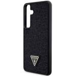 GUESS GUHCS24MHDGPPK S24+ S926 CZARNY/BLACK HARDCASE RHINESTONE TRIANGLE