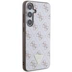 GUESS GUHCS24MPG4GPH S24+ S926 BIAŁY/WHITE HARDCASE 4G TRIANGLE