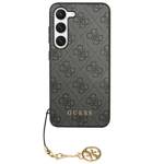 GUESS GUHCS24SGF4GGR S24 S921 CZARNY/BLACK HARDCASE 4G CHARMS COLLECTION