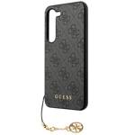 GUESS GUHCS24SGF4GGR S24 S921 CZARNY/BLACK HARDCASE 4G CHARMS COLLECTION