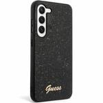 GUESS GUHCS24SHGGSHK S24 S921 CZARNY/BLACK HARD CASE GLITTER SCRIPT