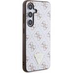 GUESS GUHCS24SPG4GPH S24 S921 BIAŁY/WHITE HARDCASE 4G TRIANGLE