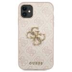 GUESS GUHCSA354GMGPI A35 A356 RÓŻOWY/PINK HARDCASE 4G BIG METAL LOGO