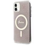 GUESS GUHMN61H4STP IPHONE 11 6.1" RÓŻOWY/PINK HARDCASE 4G MAGSAFE