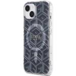 GUESS GUHMP15MHGCUSTGK IPHONE 15 PLUS / 14 PLUS 6.7" CZARNY/BLACK HARDCASE IML GCUBE MAGSAFE