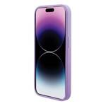 GUESS GUHMP15XPSAHMCU IPHONE 15 PRO MAX 6.7" FIOLETOWY/PURPLE HARDCASE SAFFIANO MAGSAFE